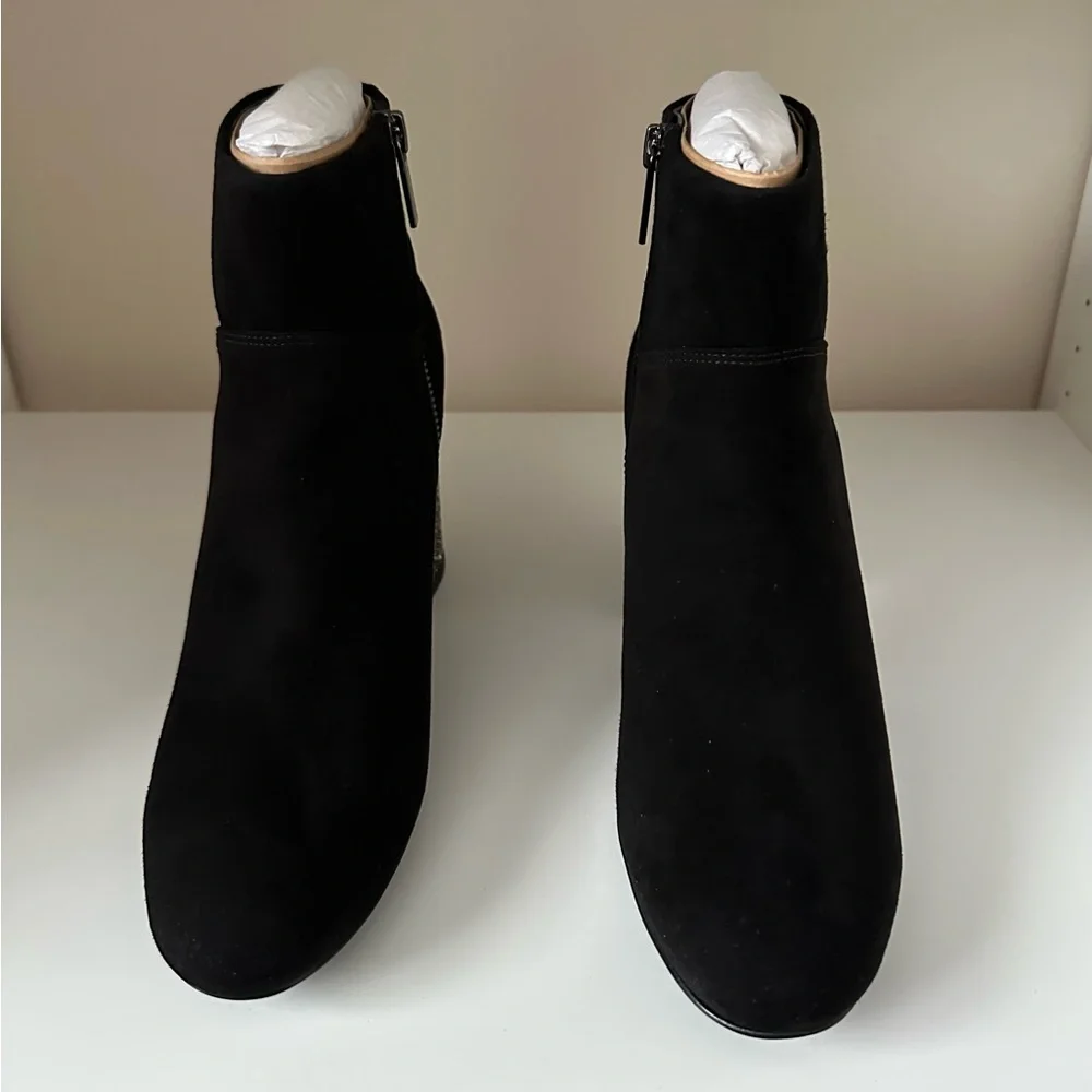 Michael Kors Cher Ankle Boot with Glitter Heel - Picture 4 of 9